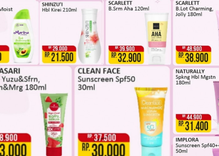 Promo Body Lotion di Alfamart, Dapatkan Penawaran Spesial di Hari Kartini Untuk Harga Lebih Hemat