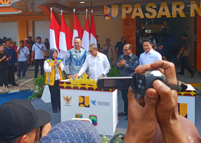 Pasar Natar Diresmikan, Zulhas: Utamakan Pedagang Lama!