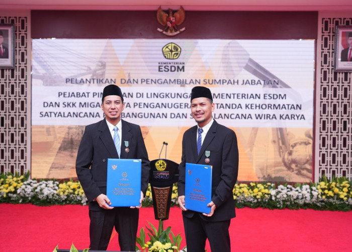 Tiga Insan PTBA Raih Satyalancana Wira Karya