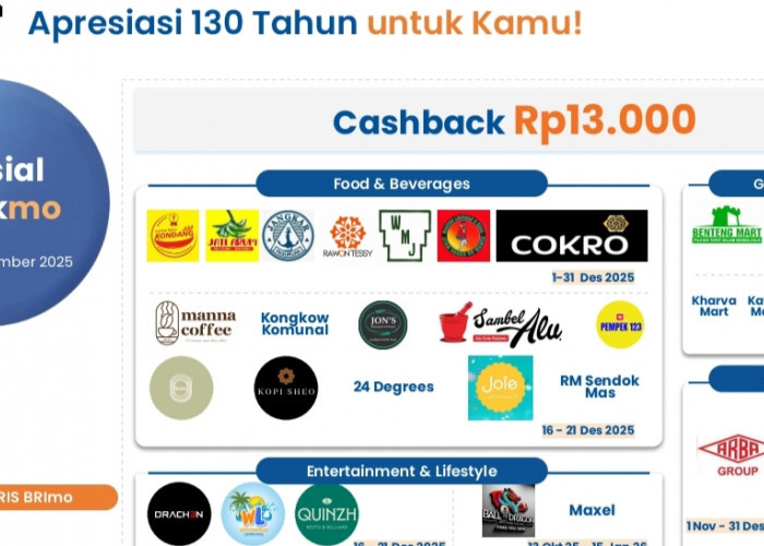 Nikmati Liburan Akhir Tahun Dengan Promo HUT BRI ke 130: Destinasi Wisata Lampung Dapat Cash Back!