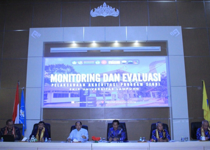 Unila - LAMDIK Lakukan Monev Akreditasi Terhadap 20 Prodi FKIP Yang Telah Asesmen 