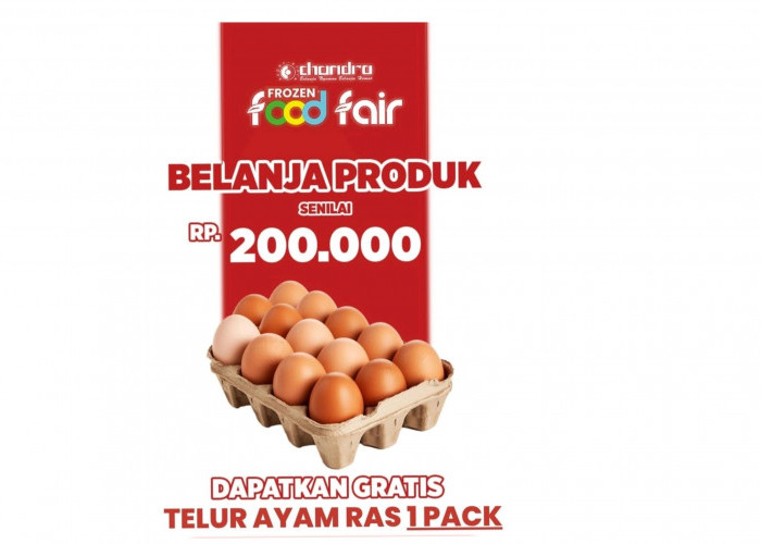 Spesial Chandra Lovers, Program Frozen Food Fair 22 Oktober sampai 23 November 2025