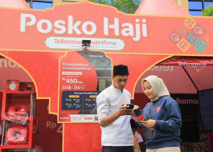Telkomsel Hadir di Posko Haji Lampung, Palembang, Bengkulu, Pangkalpinang, dan Jambi