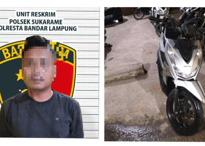 Koki Warung Angkringan di Bandar Lampung Nyamar Jadi Polisi, Nekat Gadaikan Motor milik Teman Wanita