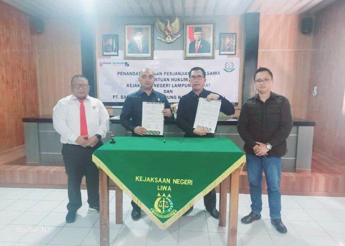 Tangani 'Kredit Macet', Kejari Lampung Barat Dimintai Bantuan Hukum oleh PT BPRS