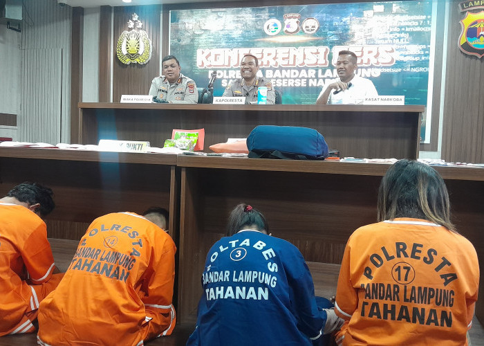 Polisi Tangkap Enam Tersangka Pengedar Narkoba dan Sita Barang Bukti Senilai Rp2,2 Miliar