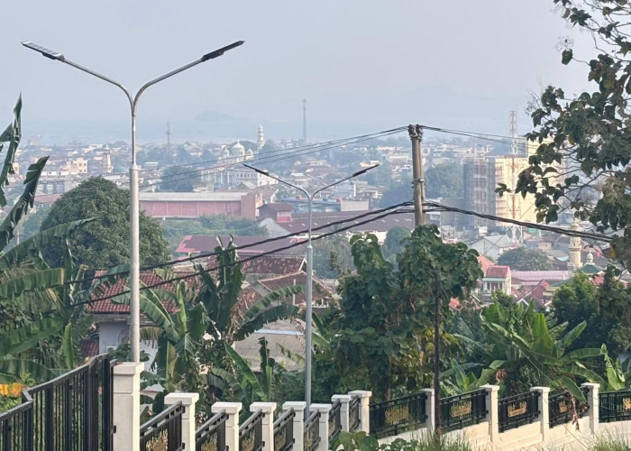 Kualitas Udara Bandar Lampung Tidak Sehat, Warga Diimbau Pakai Masker