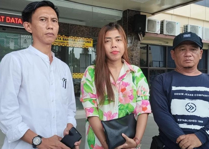 Datangi Polresta Bandar Lampung Pertanyakan Perkembangan Kasus Pembunuhan Ketua Laskar Merah Putih