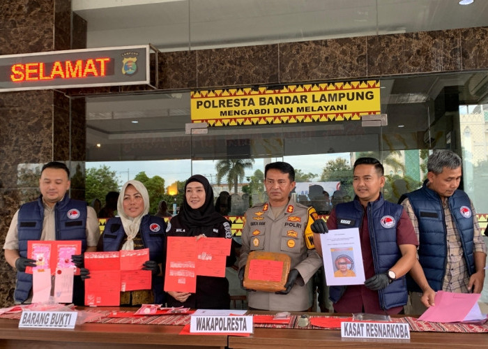 Gempur Peredaran Narkoba, Satresnarkoba Polresta Bandar Lampung Gulung 58 Tersangka dalam Dua Bulan