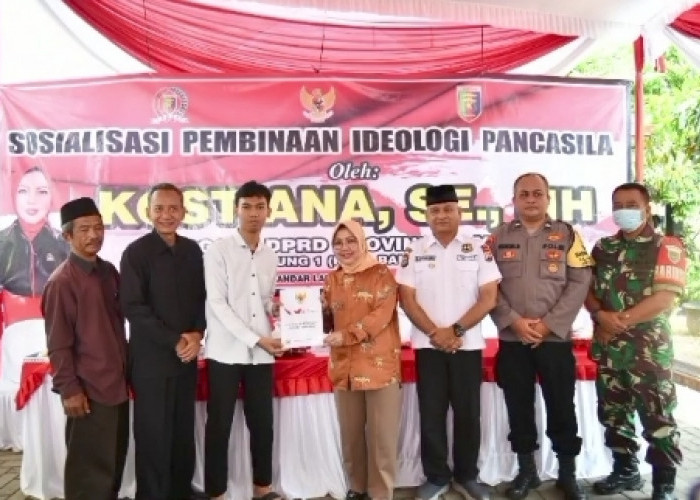 Sekretaris Komisi IV DPRD Lampung Ajak Masyarakat Pegang Teguh Pancasila 