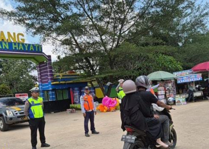 Waspada C3 dan Laka Lantas di Wisata Mesuji, Satlantas Perketat Penjagaan Taman Kehati