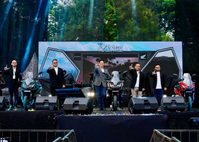 New Honda ADV160 Resmi Mengaspal di Lampung, Motor Skutik Premium dengan Fitur Konektivitas Honda RoadSync
