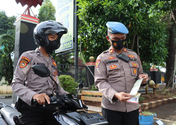 Tiga Polisi Terkena Tilang Operasi Zebra Krakatau 2022, Waduh!