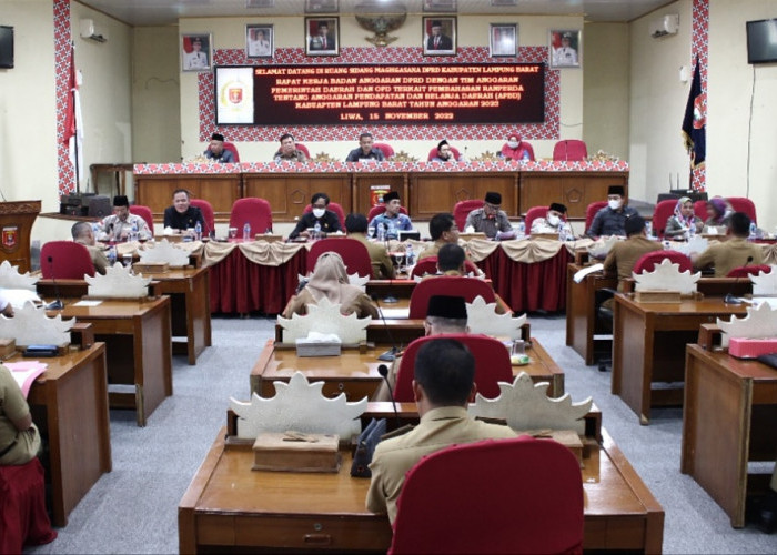 Gara-gara Ini, Wakil Ketua Banang DPRD Lampung Barat Ancam Tinggalkan Rapat