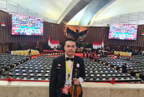 HUT RI Ke-77 Siswa SMA BPK Penabur Masuk Tim Orkestra Istana 