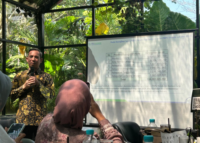 Dua Pekan Berlalu Tunggakan Iuran JKN Pemprov Lampung Belum Dibayarkan, BPJS Catat Total Piutang Rp134,20 M