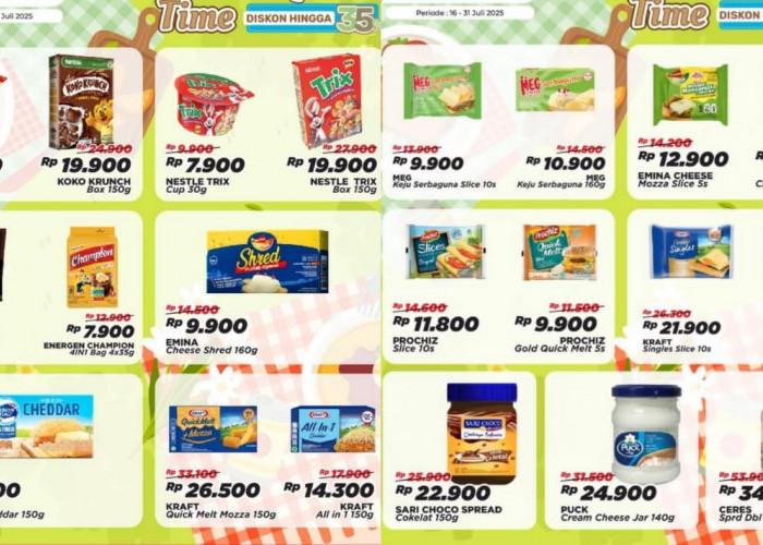 Promo Sarapan Sehat di Alfamart, Awali Hari Dengan Breakfast Fair yang Super Murah, Ini Katalognya