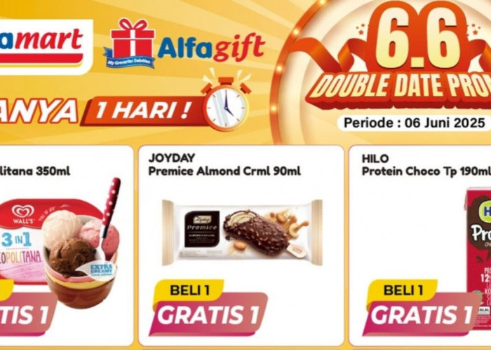 Promo Serba Gratis Spesial Festival 6.6 Alfamart, Beli Produk Favorit Keluarga Hanya di Momen Idul Adha 2025