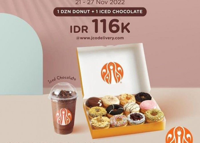 Promo JCO Donuts Hari Ini November 2022, Berlaku di Seluruh Gerai