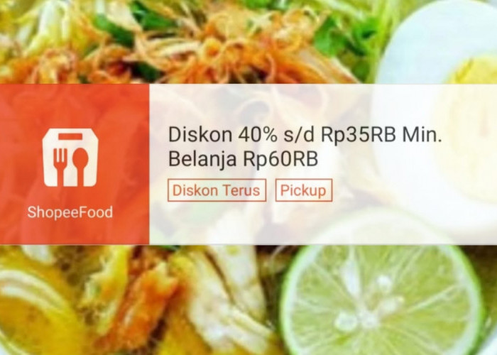 Segera Klaim Diskon Rp35 Ribu di ShopeeFood Khusus Hari Ini, Jangan Sampai Ketinggalan Promonya!