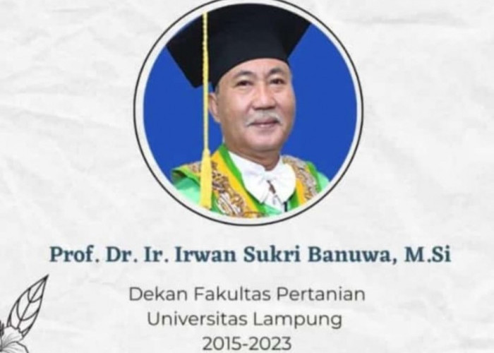 Kabar Duka, Mantan Dekan Fakultas Pertanian Unila Prof Irwan Sukri Banuwa Tutup Usia