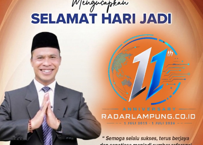 Kepala MAN 1 Bandar Lampung Lukman Hakim: Selamat dan Sukses HUT ke 11 Radar Lampung Online 
