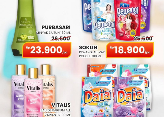 Promo Harga Super Hemat Chandra Superstore: Cek Daftar Diskon Produk Rumah Tangga dan Perawatan Tubuh