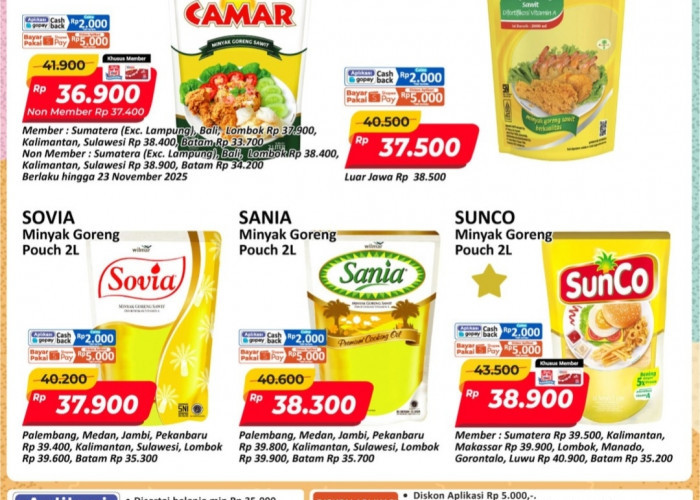 Hari Terakhir Promo JSM Alfamart, Dapatkan Belanja Hemat Minyak Goreng Mulai Rp 36.900
