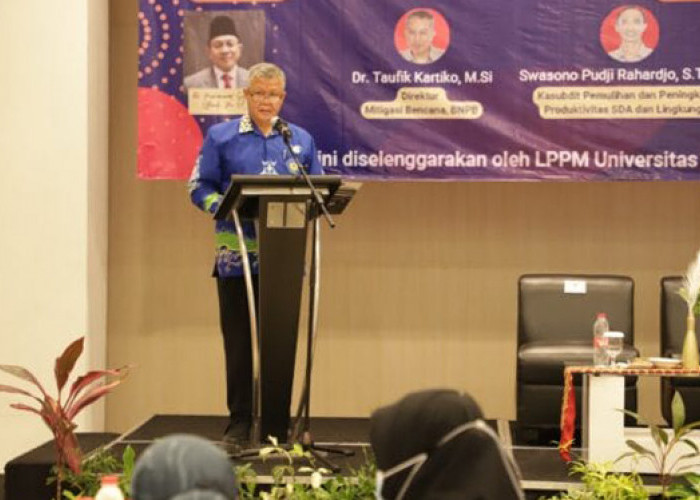 Seminar Nasional Kebencanaan Unila, Lampung Masuk Katagori Risiko Tinggi 