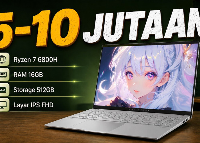 Daftar Laptop Editing Terbaik Rp5-10 Juta Terbaru 2026, Cocok Bagi Pemula Hingga Kreator Konten