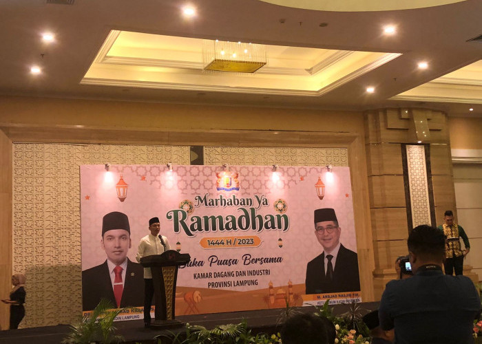 Gelar Silahturahmi dan Bukber, Begini Arahan Ketua Kadin Lampung dalam Meningkatkan Perekonomian Lampung 
