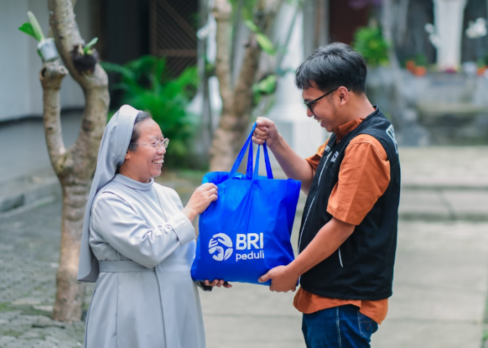 Maknai Paskah 2026, BRI Peduli Tebar Kasih dan Kepedulian dengan Penyaluran 10.050 Paket Sembako Umat Nasrani