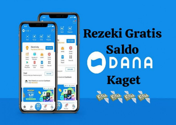 Saldo DANA Kaget Senilai Rp 124.000 Cair Tanpa Aplikasi Game, Langsung Klaim Tautan Rezeki Hari Ini