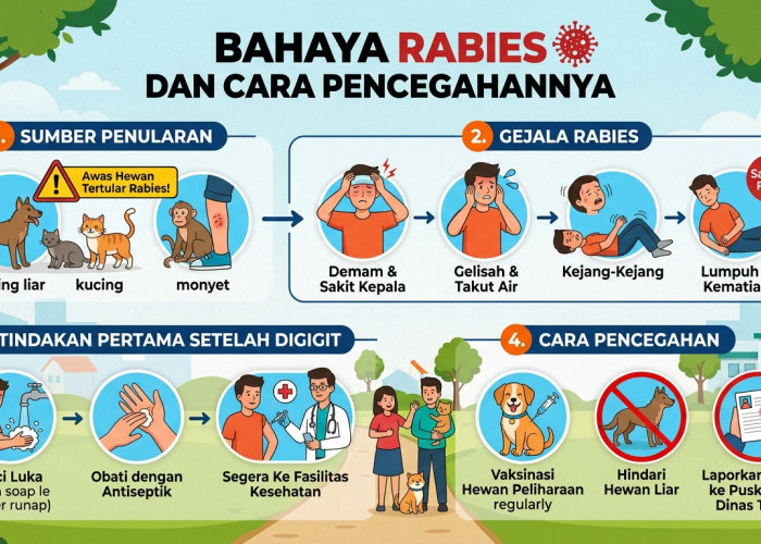 Tiga Puskeswan Mesuji Gelar Vaksinasi Rabies 