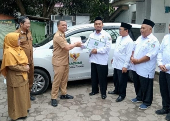 Dukung Kelancaran Aktivitas, Pemkab Pringsewu Serahkan Mobil Operasional untuk BAZNAS