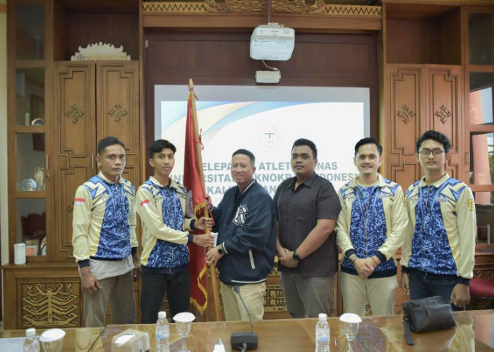 Universitas Teknokrat Indonesia Lepas Mahasiswa untuk Bertanding di Pomnas Samarinda