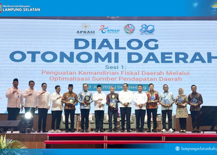 Hadiri Dialog Apkasi, Bupati Egi Perkuat Strategi Kemandirian Fiskal Lampung Selatan