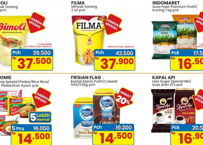 Harga Pasti Hemat dengan Promo Indomaret Spesial Akhir Pekan Edisi 12 Oktober 2025, Ini Katalog Produknya