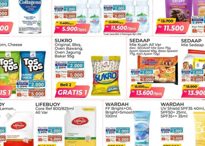 Promo Spesial Mingguan Sampai 31 Agustus 2025, Harga Dijamin Termurah!