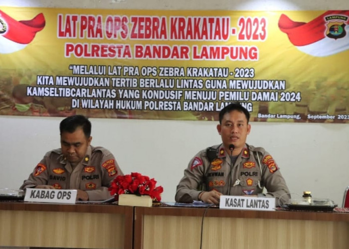 Operasi Zebra Krakatau 2023 Akan Digelar, Catat Tanggal Mulai dan Berakhirnya