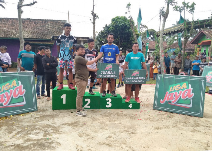 Tournament Bola Voli Liga Jaya di Empat Kabupaten Meriah
