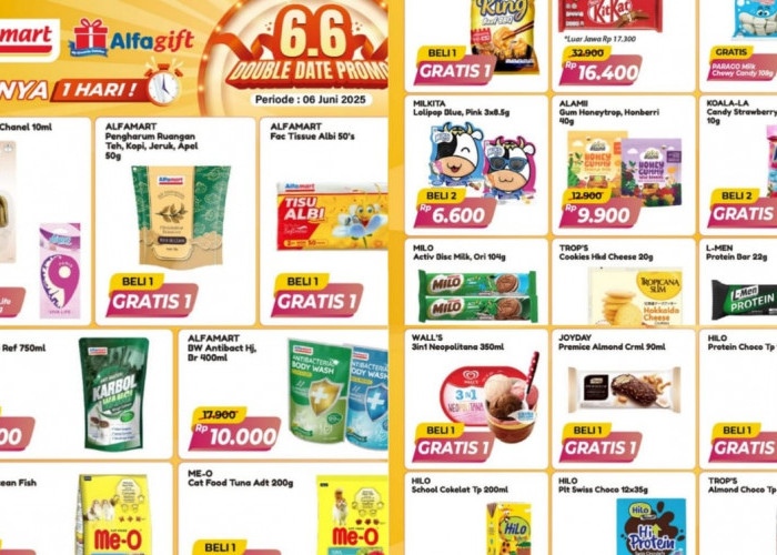 Promo Alfamart Spesial Festival 6.6 Double Date, Momen Idul Adha Lebih Bermakna Dengan Produk Favorit! 