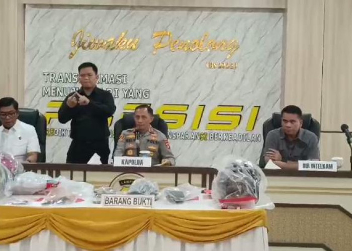 Tak Ingin Terulang, Kapolda Lampung Perintahkan Tembak di Tempat Pelaku Begal dan Curanmor Bersenjata
