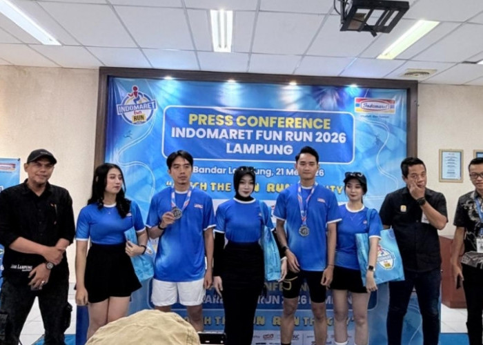 Bandarlampung Jadi Kota Pembuka Indomaret Fun Run 2026, Catat Tanggal dan Rutenya 
