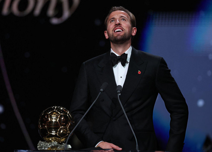 Sah! Harry Kane Jadi Pemain Inggris Pertama yang Sukses Merengkuh Trofi Ballon d'Or 2026 Setelah 25 Tahun
