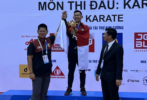 Cerita Karateka Lampung Peraih Medali Emas Sea Games Vietnam: Sempat Gagal di Filipina, Ari Terus Berusaha