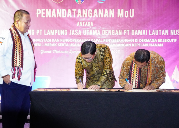 Pemprov Lampung Akan Miliki Kapal Eksekutif Penyeberangan Bakauheni Merak Dengan Konsep Lampung