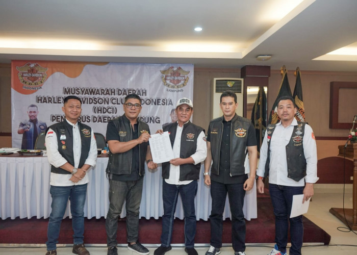 Tok! Muhar Gusti Kembali Nahkodai HDCI Lampung