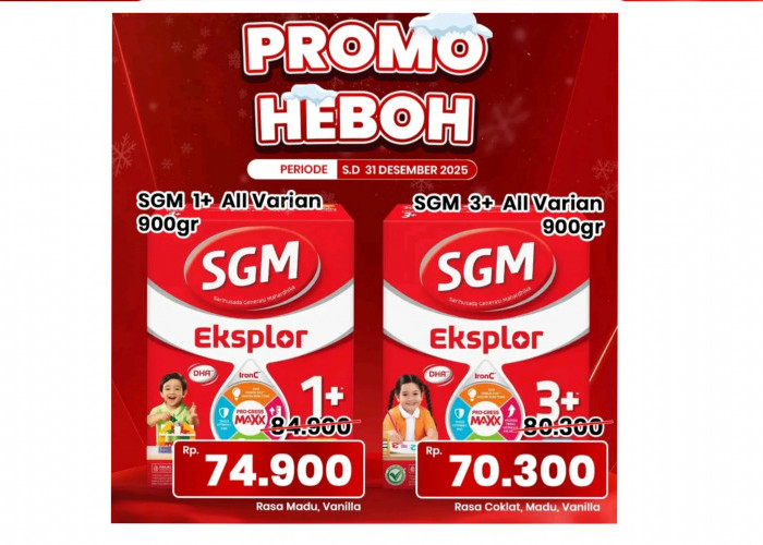 Heboh Akhir Tahun! SGM dan Chandra Mall Lampung Hadirkan Promo Super Hemat