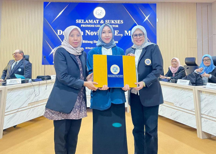 Universitas Teknokrat Indonesia Tambah Doktor Baru, Dr. Dian Novita Lulus Promosi Doktor di Universitas Airlan